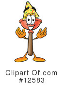 Plunger Character Clipart #12583 by Mascot Junction