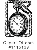 Pocket Watch Clipart #1115139 by Prawny Vintage
