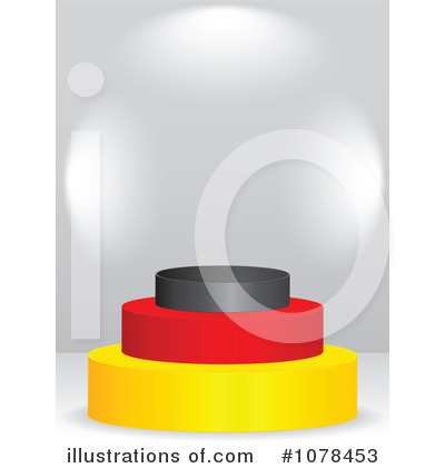 German Flag Clipart #1078453 by Andrei Marincas