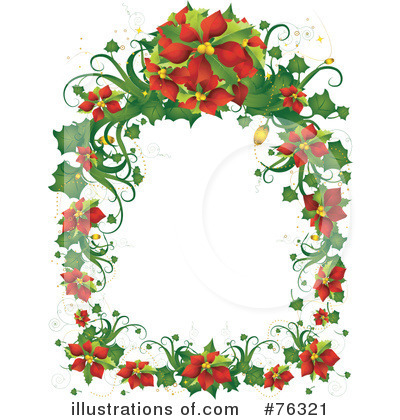 Poinsettia Clipart #76321 by BNP Design Studio