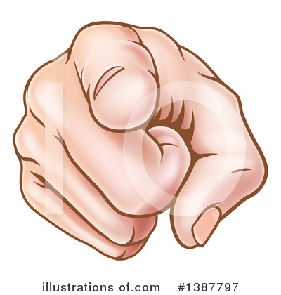 Pointer Finger Clipart #1387797 by AtStockIllustration