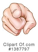 Pointing Clipart #1387797 by AtStockIllustration