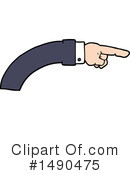 Pointing Clipart #1490475 by lineartestpilot