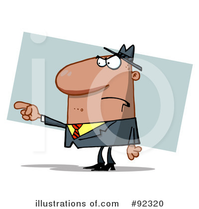 Boss Clipart #92320 by Hit Toon