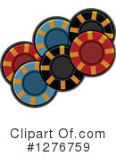 Poker Chips Clipart #1276759 by BNP Design Studio