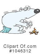 Polar Bear Clipart #1046312 by toonaday
