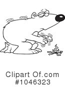 Polar Bear Clipart #1046323 by toonaday