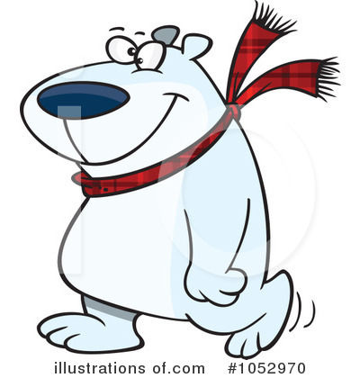 Royalty-Free (RF) Polar Bear Clipart Illustration by toonaday - Stock Sample #1052970