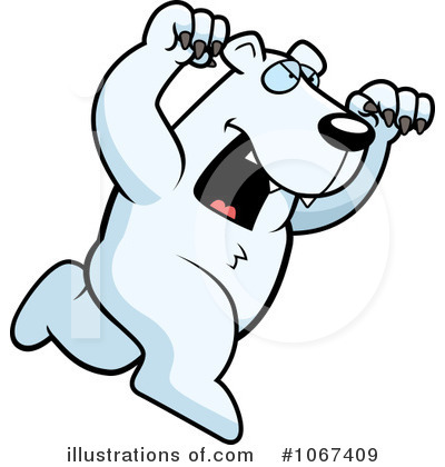 Royalty-Free (RF) Polar Bear Clipart Illustration by Cory Thoman - Stock Sample #1067409
