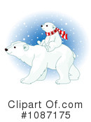 Polar Bear Clipart #1087175 by Pushkin