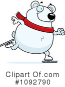 Polar Bear Clipart #1092790 by Cory Thoman
