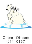 Polar Bear Clipart #1110167 by djart