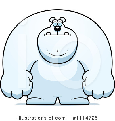 Polar Bear Clipart #1114725 by Cory Thoman