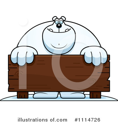 Polar Bears Clipart #1114726 by Cory Thoman