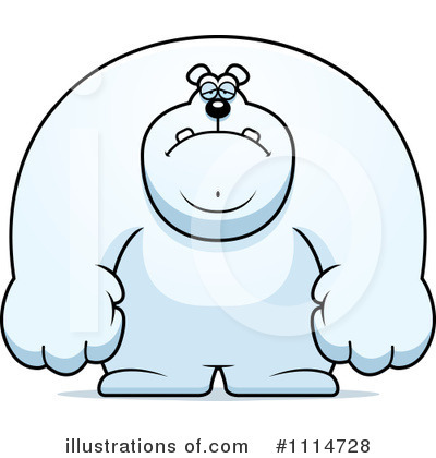 Polar Bear Clipart #1114728 by Cory Thoman