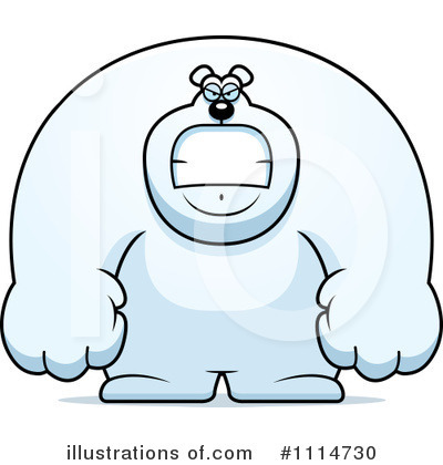 Polar Bear Clipart #1114730 by Cory Thoman