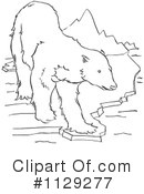 Polar Bear Clipart #1129277 by Picsburg