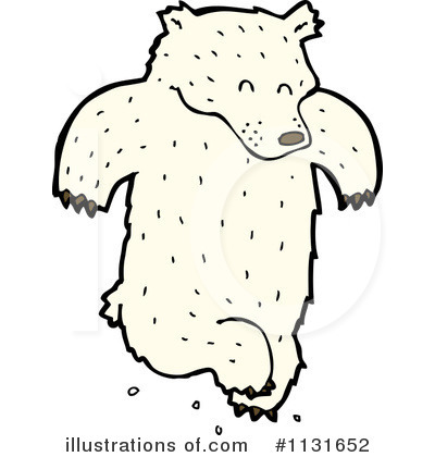 Royalty-Free (RF) Polar Bear Clipart Illustration by lineartestpilot - Stock Sample #1131652