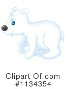 Polar Bear Clipart #1134354 by Alex Bannykh