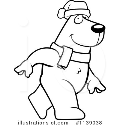Royalty-Free (RF) Polar Bear Clipart Illustration by Cory Thoman - Stock Sample #1139038