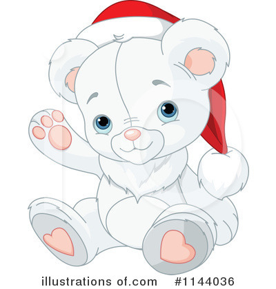 Royalty-Free (RF) Polar Bear Clipart Illustration by Pushkin - Stock Sample #1144036