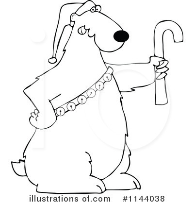 Royalty-Free (RF) Polar Bear Clipart Illustration by djart - Stock Sample #1144038
