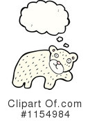 Polar Bear Clipart #1154984 by lineartestpilot
