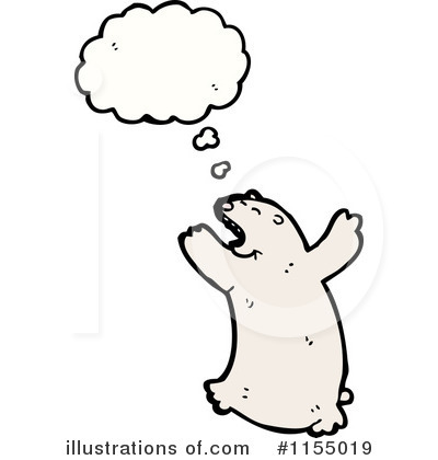 Royalty-Free (RF) Polar Bear Clipart Illustration by lineartestpilot - Stock Sample #1155019