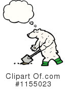Polar Bear Clipart #1155023 by lineartestpilot