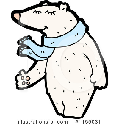 Royalty-Free (RF) Polar Bear Clipart Illustration by lineartestpilot - Stock Sample #1155031