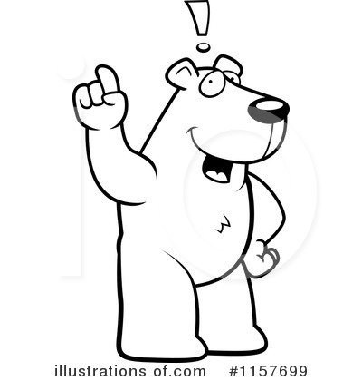 Royalty-Free (RF) Polar Bear Clipart Illustration by Cory Thoman - Stock Sample #1157699