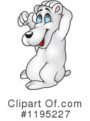 Polar Bear Clipart #1195227 by dero