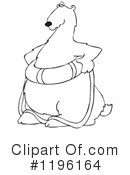 Polar Bear Clipart #1196164 by djart