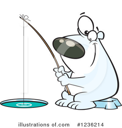 Royalty-Free (RF) Polar Bear Clipart Illustration by toonaday - Stock Sample #1236214