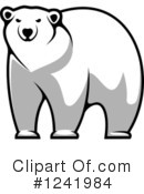 Polar Bear Clipart #1241984 by Vector Tradition SM