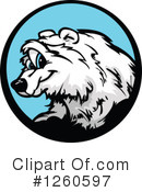 Polar Bear Clipart #1260597 by Chromaco