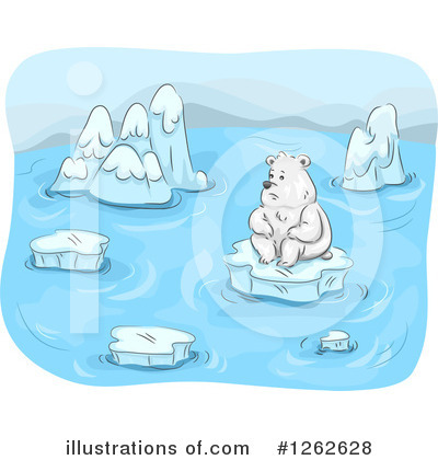 Polar Bear Clipart #1262628 by BNP Design Studio