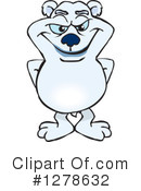 Polar Bear Clipart #1278632 by Dennis Holmes Designs