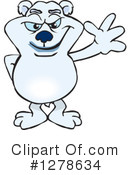 Polar Bear Clipart #1278634 by Dennis Holmes Designs