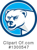Polar Bear Clipart #1300547 by patrimonio