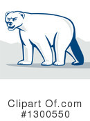Polar Bear Clipart #1300550 by patrimonio