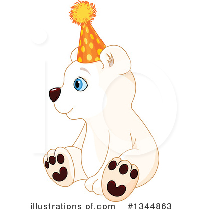 Polar Bear Clipart #1344863 by Pushkin