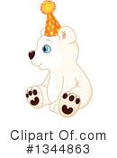 Polar Bear Clipart #1344863 by Pushkin