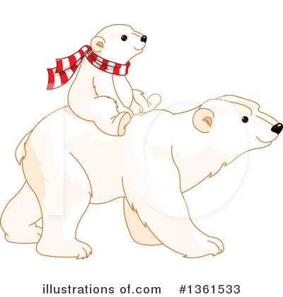Polar Bear Clipart #1361533 by Pushkin