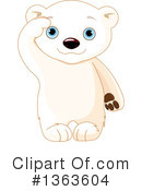 Polar Bear Clipart #1363604 by Pushkin