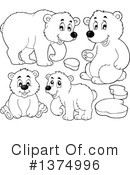 Polar Bear Clipart #1374996 by visekart
