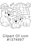 Polar Bear Clipart #1374997 by visekart