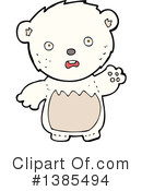 Polar Bear Clipart #1385494 by lineartestpilot