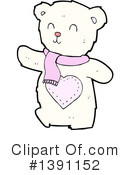 Polar Bear Clipart #1391152 by lineartestpilot