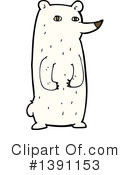 Polar Bear Clipart #1391153 by lineartestpilot